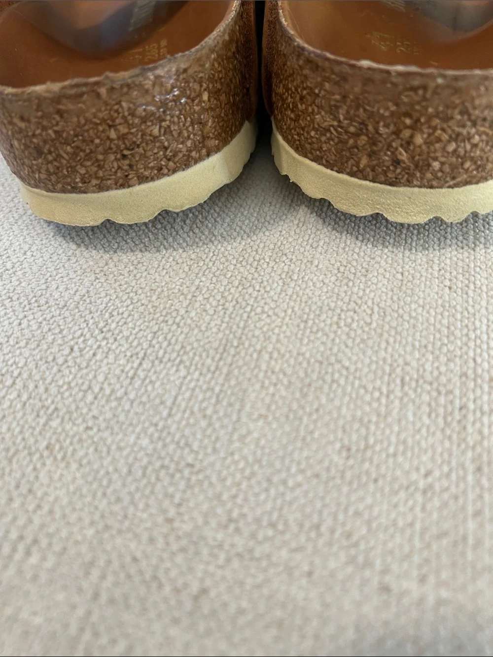 Birkenstock Women's Gizeh Big Buckle Sandals Cognac Oiled Leather, Size 10, NWOT